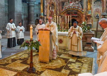 Discurso de bienvenida por la entrada oficial del Delegado Apostólico en Jerusalén