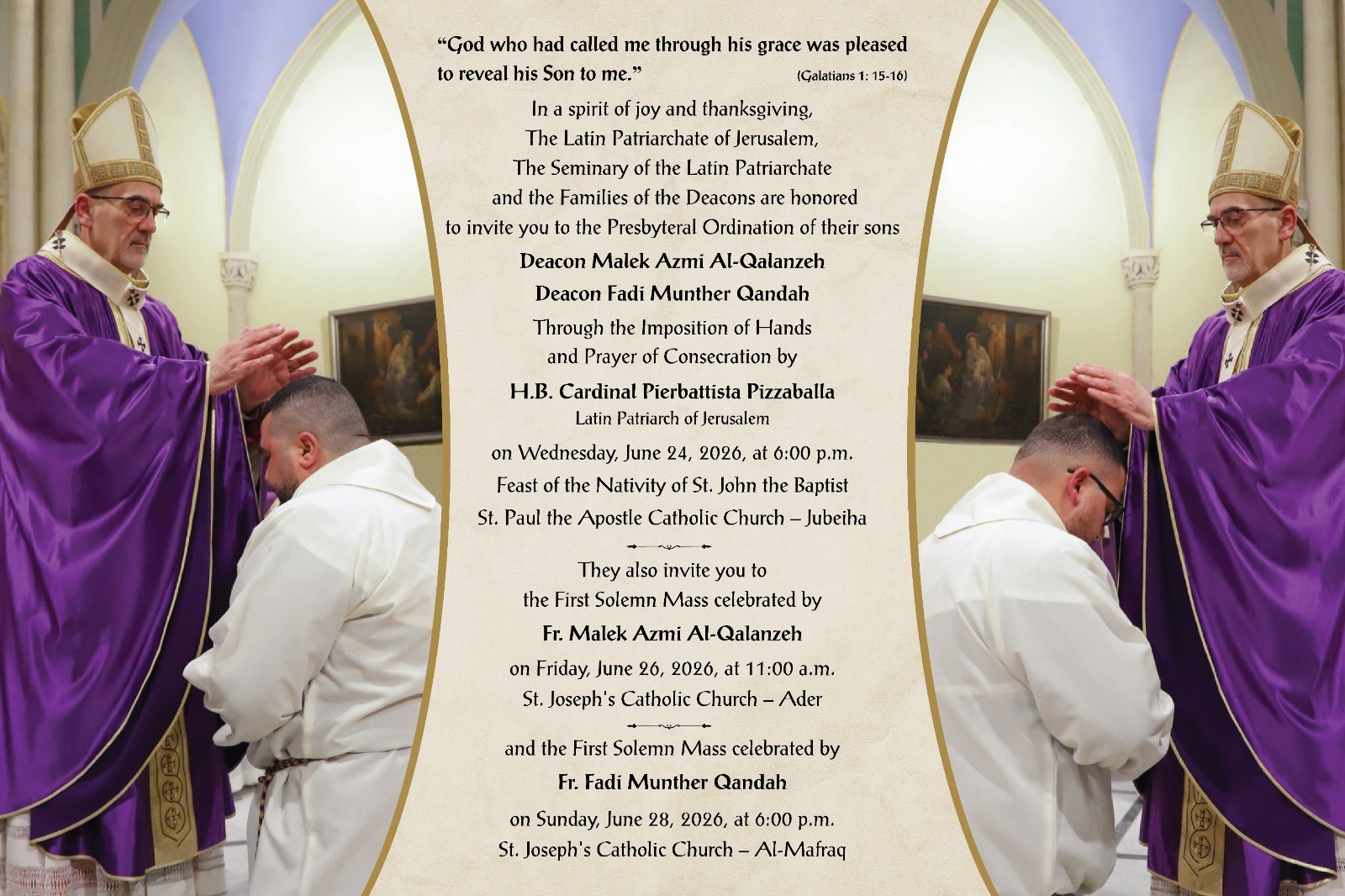 Priestly Ordination in Amman