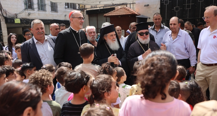 « Gaza, ce n’est pas seulement la guerre - c’est un désir de vivre » : les Patriarches de Jérusalem en visite pastorale à Gaza