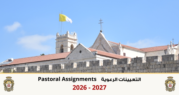 Pastoral Assignments for Year 2026