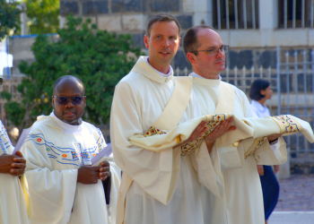 Two New Priests of the Koinonia John the Baptist Community Ordained in Capernaum