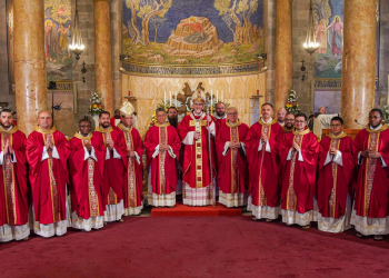 Ten Witnesses to the life-giving Blood of Christ: Priestly Ordination at Gethsemane