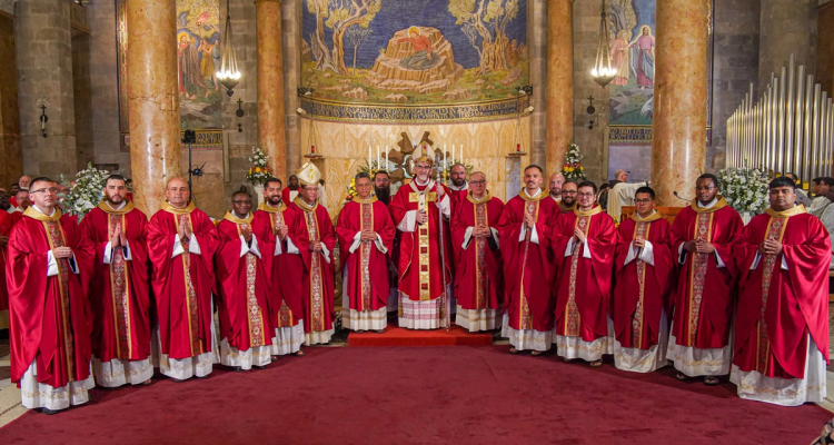 Ten Witnesses to the life-giving Blood of Christ: Priestly Ordination at Gethsemane
