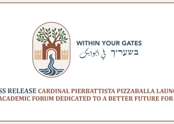 Cardinal Pierbattista Pizzaballa launches “Within Your Gates,” an academic forum dedicated to a better future for all